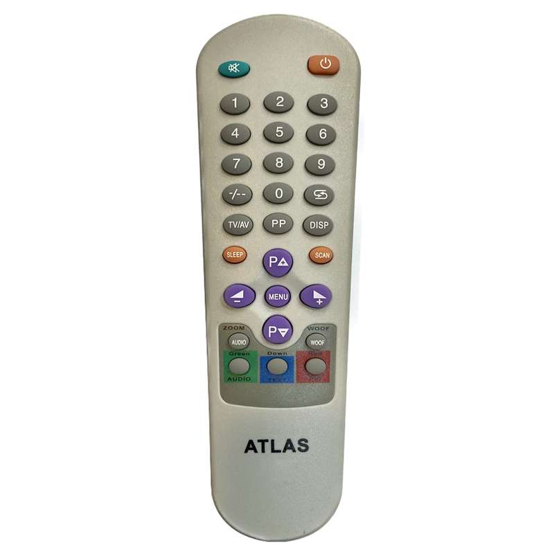 ریموت کنترل تلویزیون اطلس مدل CRT