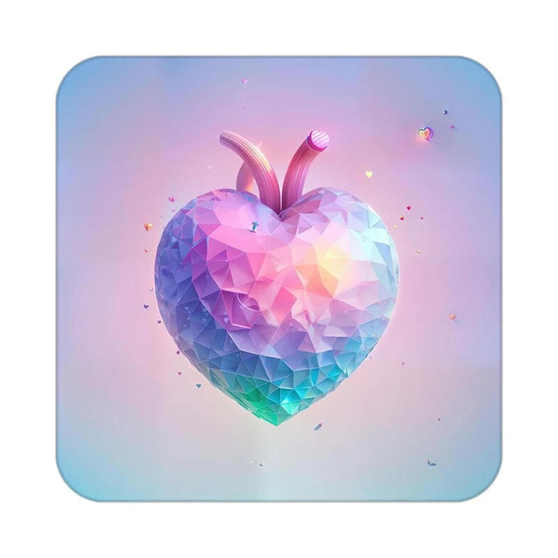 زیر لیوانی کاکتی مدل عاشقانه کد mp11914