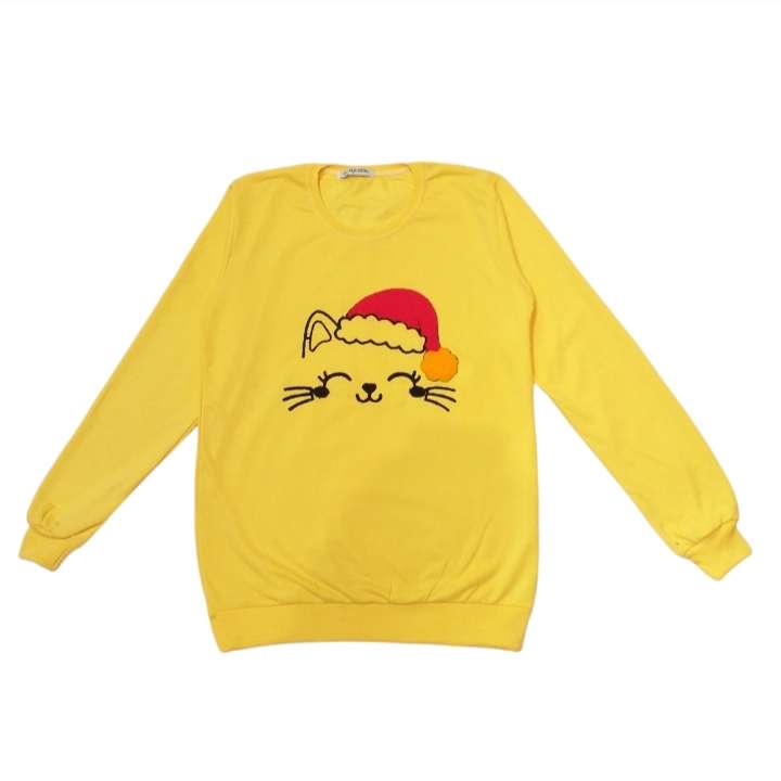 سویشرت زنانه مدل گربه 01