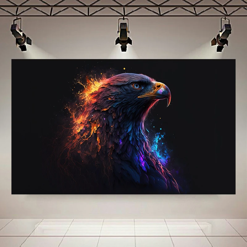 پوستر مدل بک لایت طرح عقلب کد PD23006