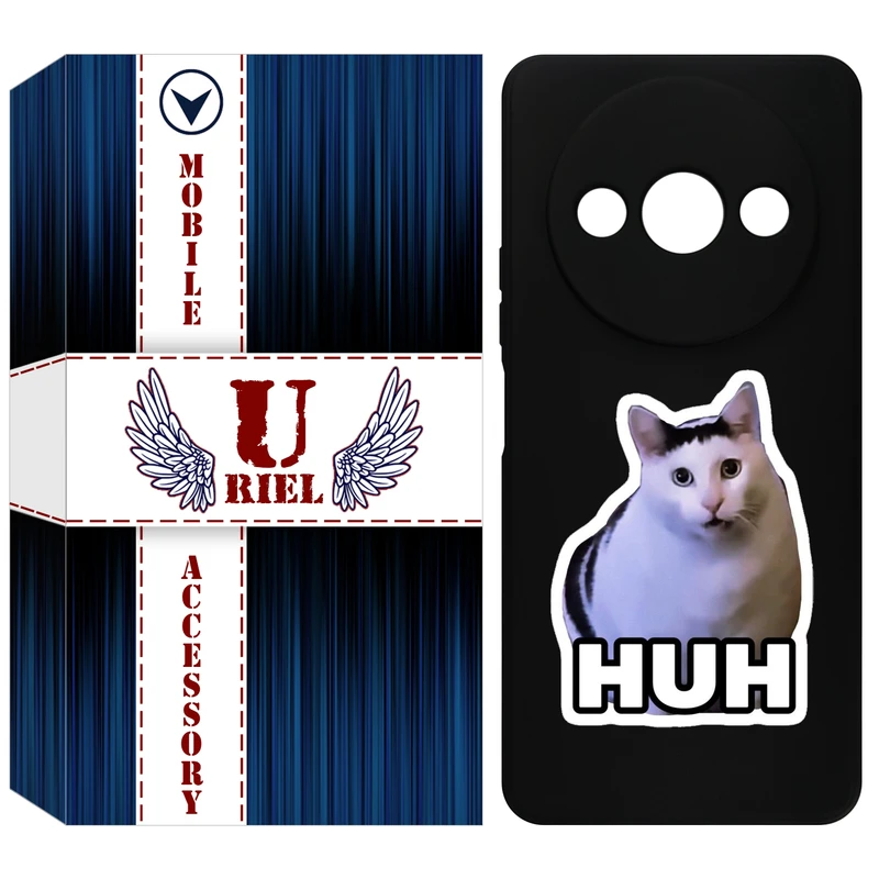 کاور یوریل مدل KSH کد 85 طرح HUH مناسب برای گوشی موبایل شیائومی Redmi A3 / A3x