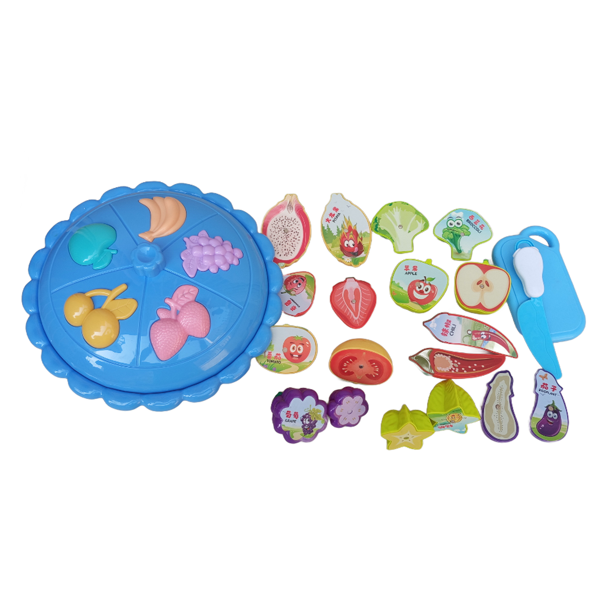 اسباب بازی مدل ظرف میوه مگنتی کد 950