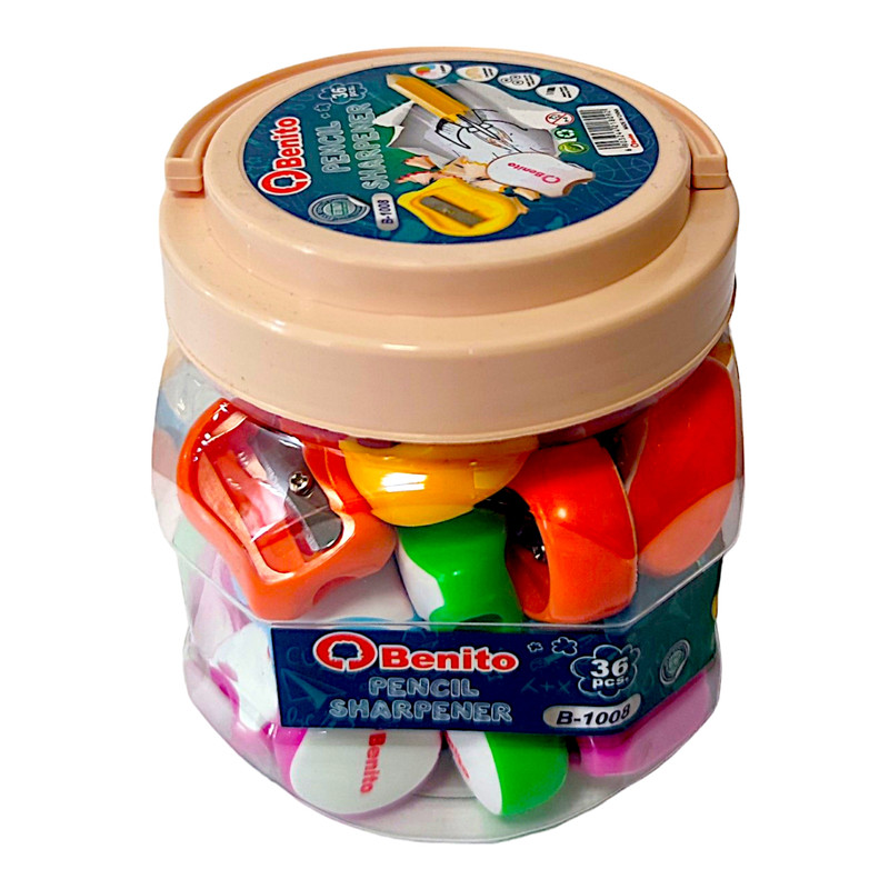 تراش بنیتو مدل 1008 بسته 36 عددی