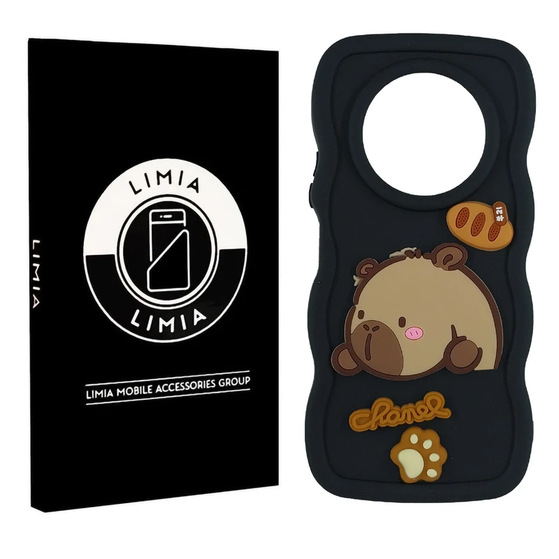 کاور لیمیا مدل عروسکی برجسته مناسب برای گوشی موبایل شیائومی Redmi A3/C61