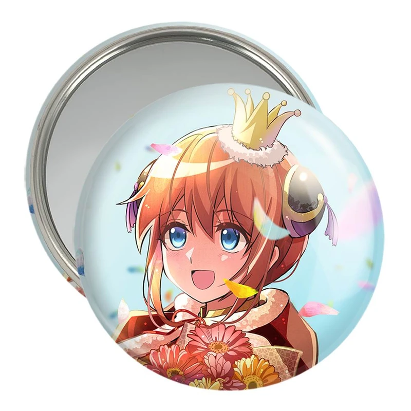 آینه جیبی خندالو مدل کاگویا انیمه گینتاما  کد 12966