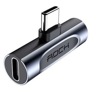 نقد و بررسی مبدل USB-C به USB-C / AUX راک مدل 0669RCB توسط خریداران