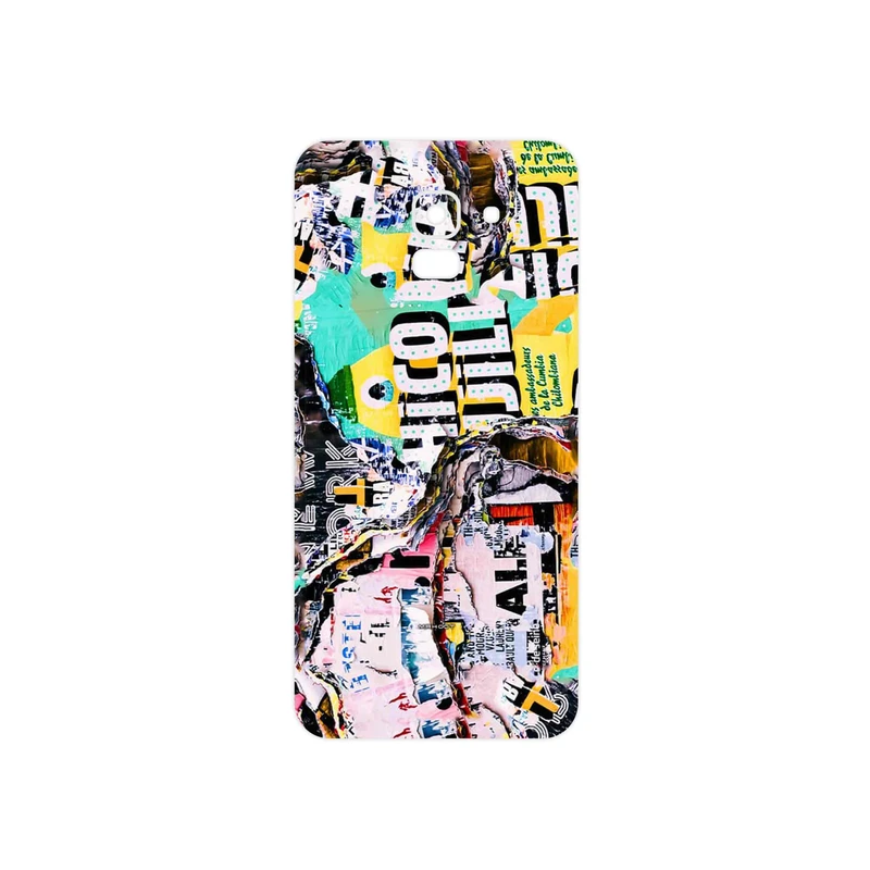 برچسب پوششی ماهوت مدل Collage of Teared Paper مناسب برای گوشی موبایل سامسونگ Galaxy J6