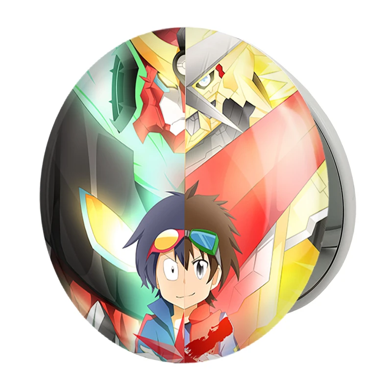 آینه جیبی خندالو طرح انیمه گورن لاگان مدل تاشو کد 32271