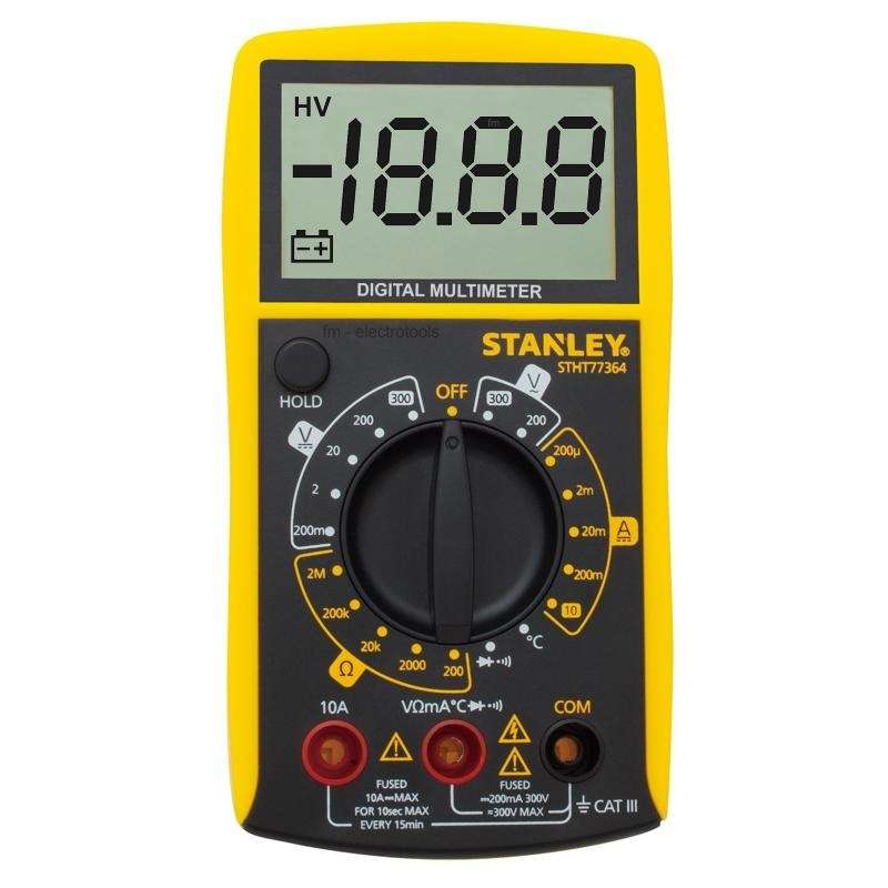 مولتی متر دیجیتال استنلی مدل 364 مولتی متر دیجیتال استنلی مدل 364
