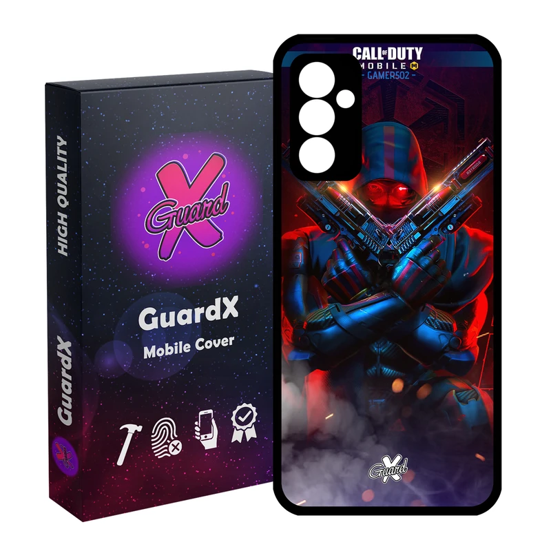 کاور گارد ایکس طرح Call Of Duty مدل Glass10388 مناسب برای گوشی موبایل سامسونگ Galaxy A14 / A14 5G