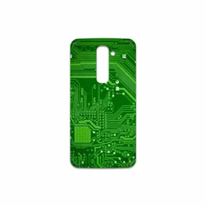 MAHOOT Green Printed Circuit Board Cover Sticker for LG G2