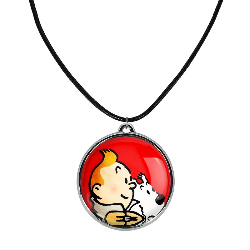 گردنبند خندالو مدل ماجراهای تن تن کد 33443345