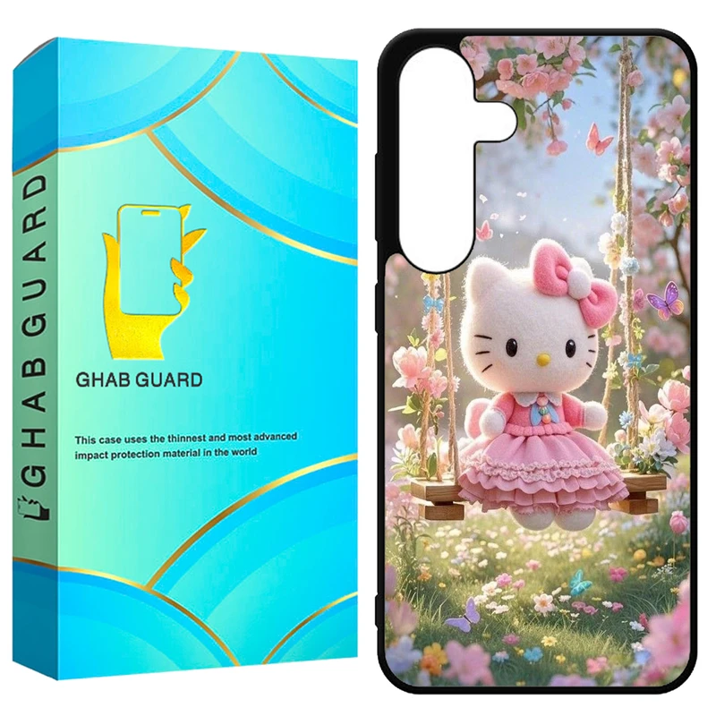 کاور قاب گارد طرح کیتی مدل GCHPS23F مناسب برای گوشی موبایل سامسونگ Galaxy S23 FE