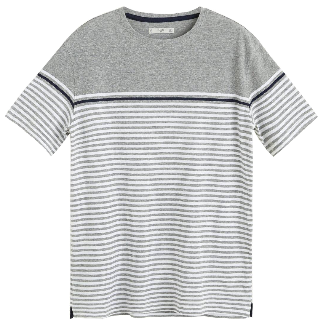 تی شرت آستین کوتاه مردانه مانگو مدل GR592CON