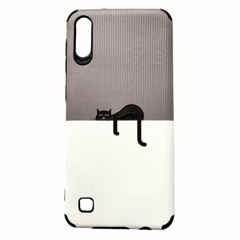 کاور مدل کبریتی طرح Cat مناسب برای گوشی موبایل سامسونگ Galaxy A10 / M10 