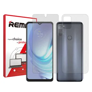 Remax HyMTT model matte screen protector suitable for Motorola Moto G50 mobile phone along with the back protector