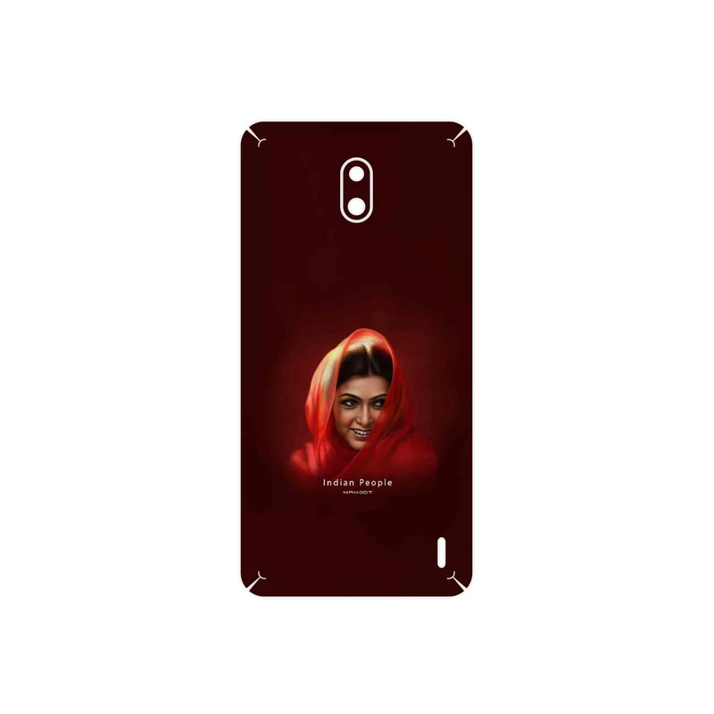 برچسب پوششی ماهوت مدل Portrait of an Indian Woman مناسب برای گوشی موبایل نوکیا 2