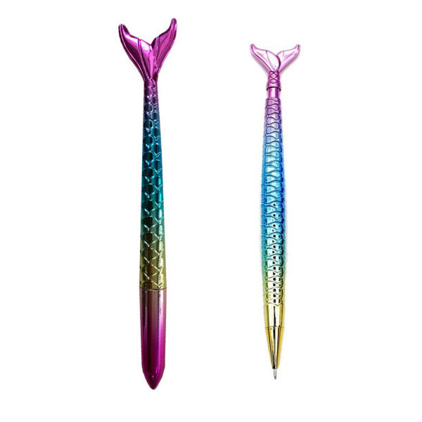 خودکار مدل پری دریایی هولوگرامی به همراه مداد نوکی 0.7 میلی متری