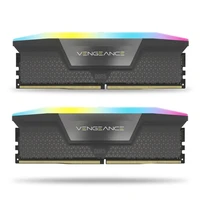 رم دسکتاپ کورسیر مدل VENGEANCE RGB DDR5 دو کاناله ظرفیت 32 گیگابایت فرکانس 5200 مگاهرتز تایمینگ CL40 با هیت&zwnj;سینک خنک&zwnj;کننده