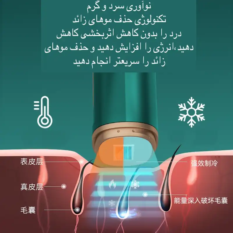لیزر موهای زائد مدل IPL Photon Beauty