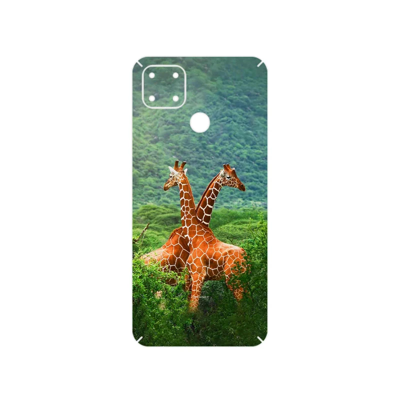برچسب پوششی ماهوت مدل Giraffe مناسب برای گوشی موبایل ریلمی C25s