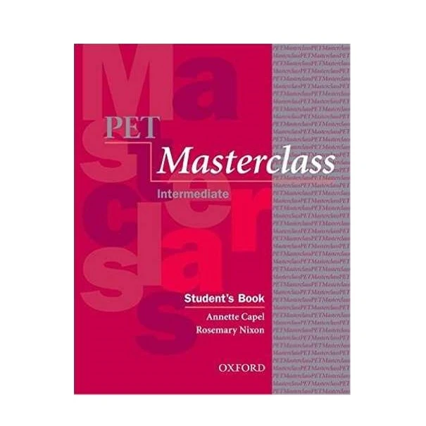 کتاب PET Masterclass intermediate اثر Annette Capel انتشارات آکسفورد