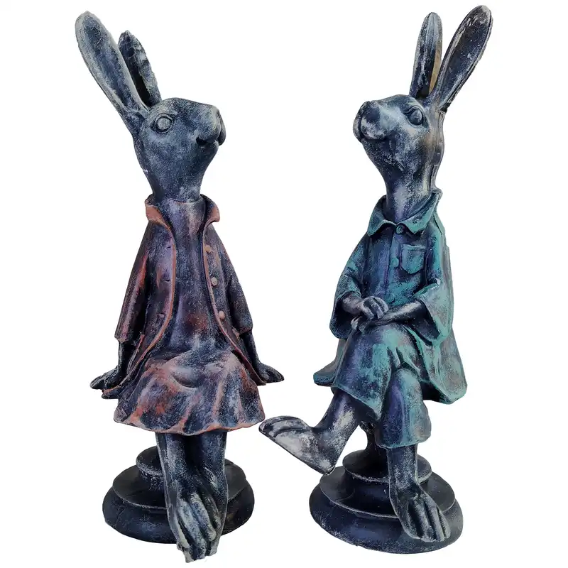 مجسمه مدل خانواده رابیت کد RF14026 مجموعه 2 عددی