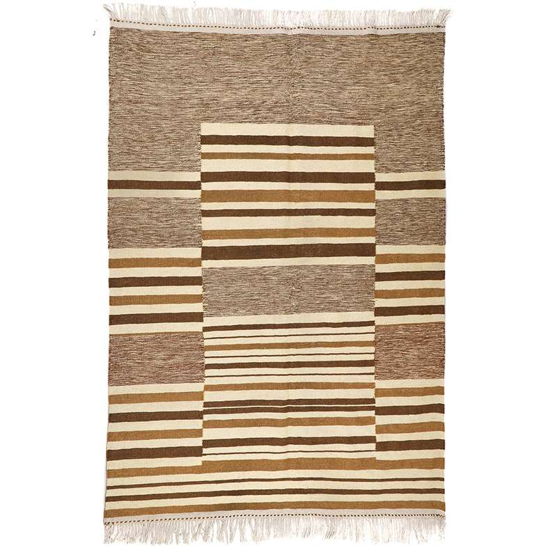 گلیم دستبافت سه متری مدل دکوراتیو کد 1408149