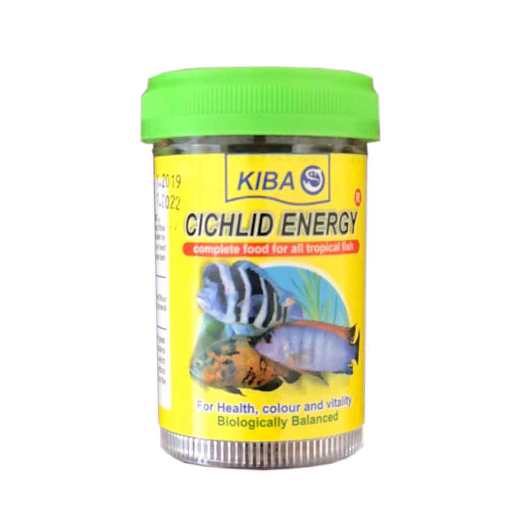 غذای ماهی کیبا مدل CICHLID ENERGY وزن 60 گرم