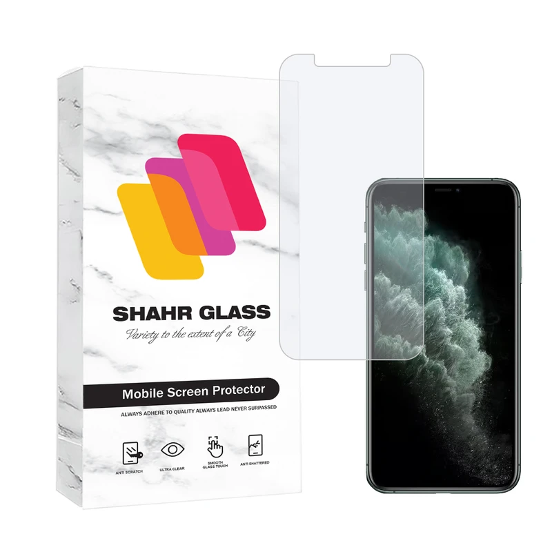 محافظ صفحه نمایش ساده شهر گلس مدل SIMPLSH مناسب برای گوشی موبایل اپل iphone 11 Pro Max