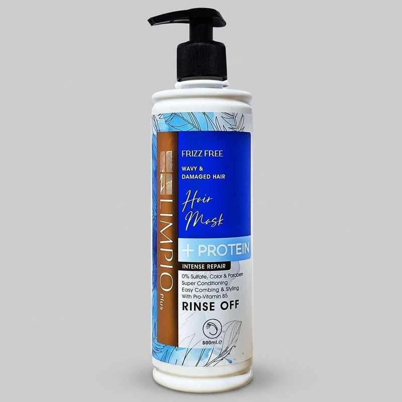 ماسک مو لیمپیو مدل Frizz Control حجم 500 میلی لیتر