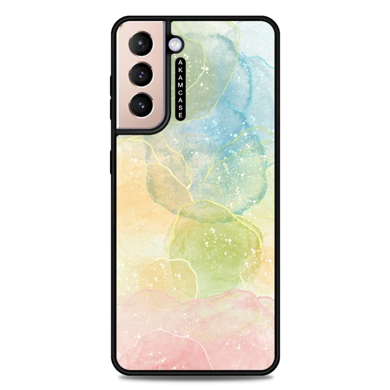 کاور آکام مدل AMC-WSGS21P-WATER COLOR-18 مناسب برای گوشی موبایل سامسونگ Galaxy S21 Plus  
