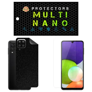 Multi Nano X-SFG Screen Protector For Samsung Galaxy A22 with back skin