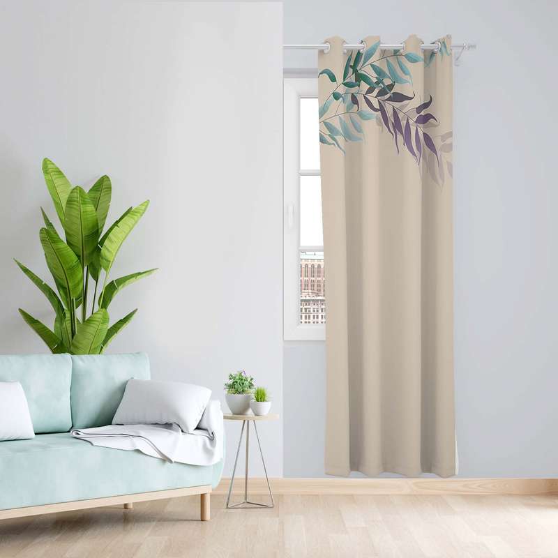 پرده طرح برگ مدل مخمل پانچی کد 4926 z سایز 140x200 سانتی متر پرده طرح برگ مدل مخمل پانچی کد 4926 z سایز 140x200 سانتی متر