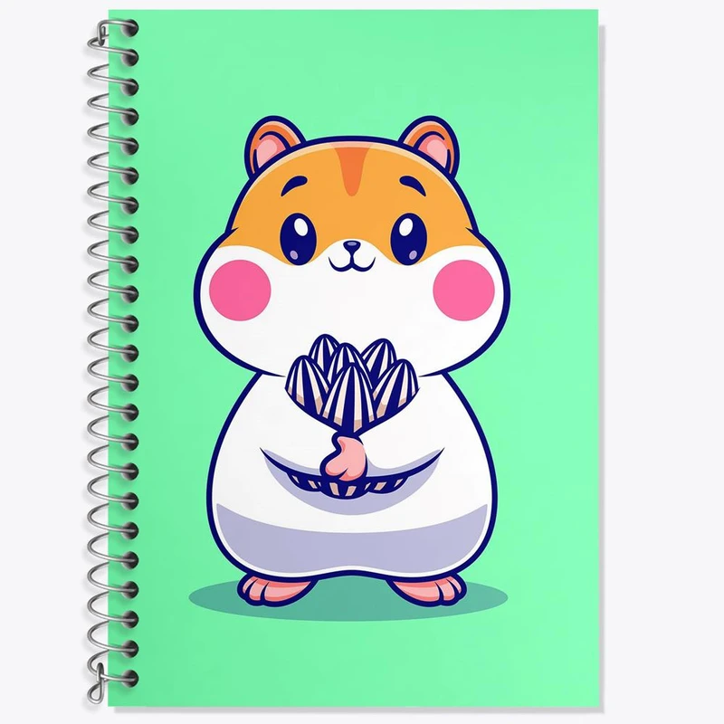 دفتر لغت 50 برگ خندالو مدل همستر کد 29680