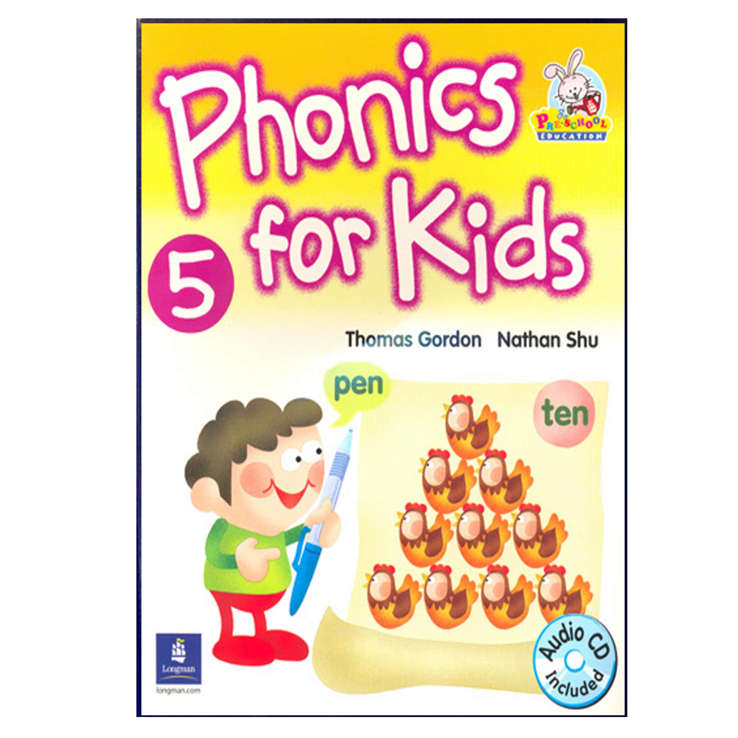 کتاب Phonics For Kids 5 اثر Thomas Gordon and Nathan Shu انتشارات هدف نوین