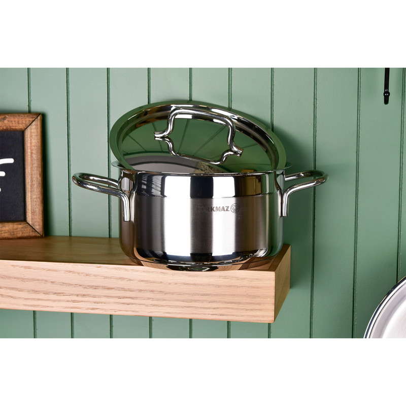 سرویس قابلمه و تابه 11 پارچه کرکماز مدل آلفا کد 1641