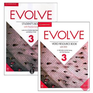 کتاب EVOLVE 3 اثر جمعی از نویسندگان انتشارات الوندپویان 2 جلدی