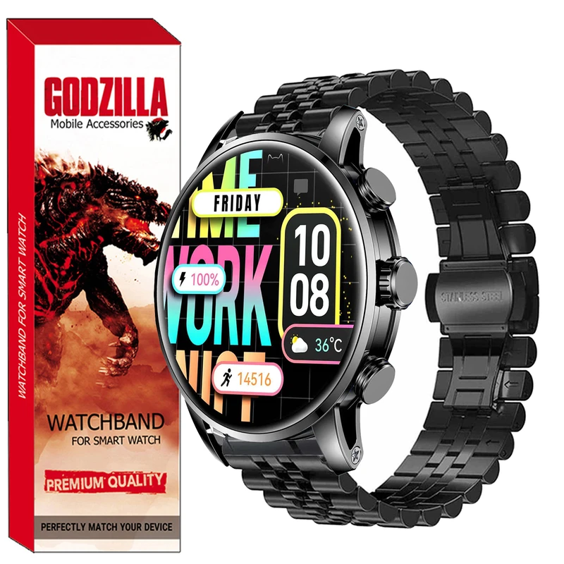 بند گودزیلا مدل 5BID مناسب برای ساعت هوشمند کیسلکت KR2