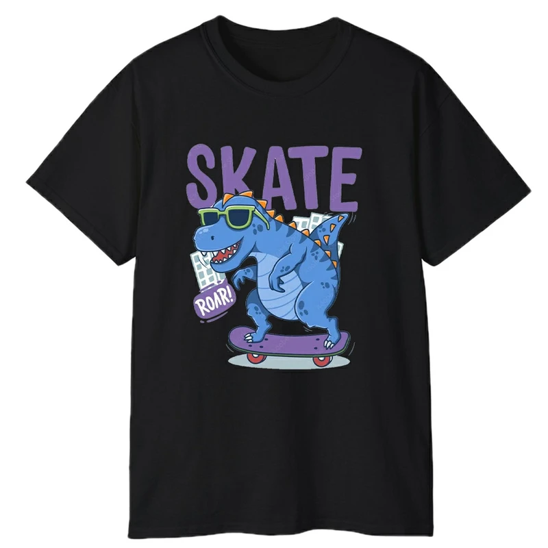 تی‌شرت آستین کوتاه مردانه پاد آفرین مدل دایناسور 63