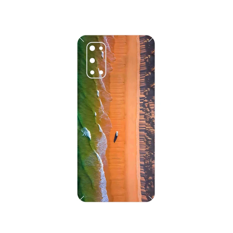 برچسب پوششی ماهوت مدل Beach and Green Sea مناسب برای گوشی موبایل ریلمی 7 5G