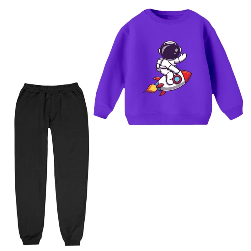 ست سویشرت و شلوار مدل فضانورد کد 4 