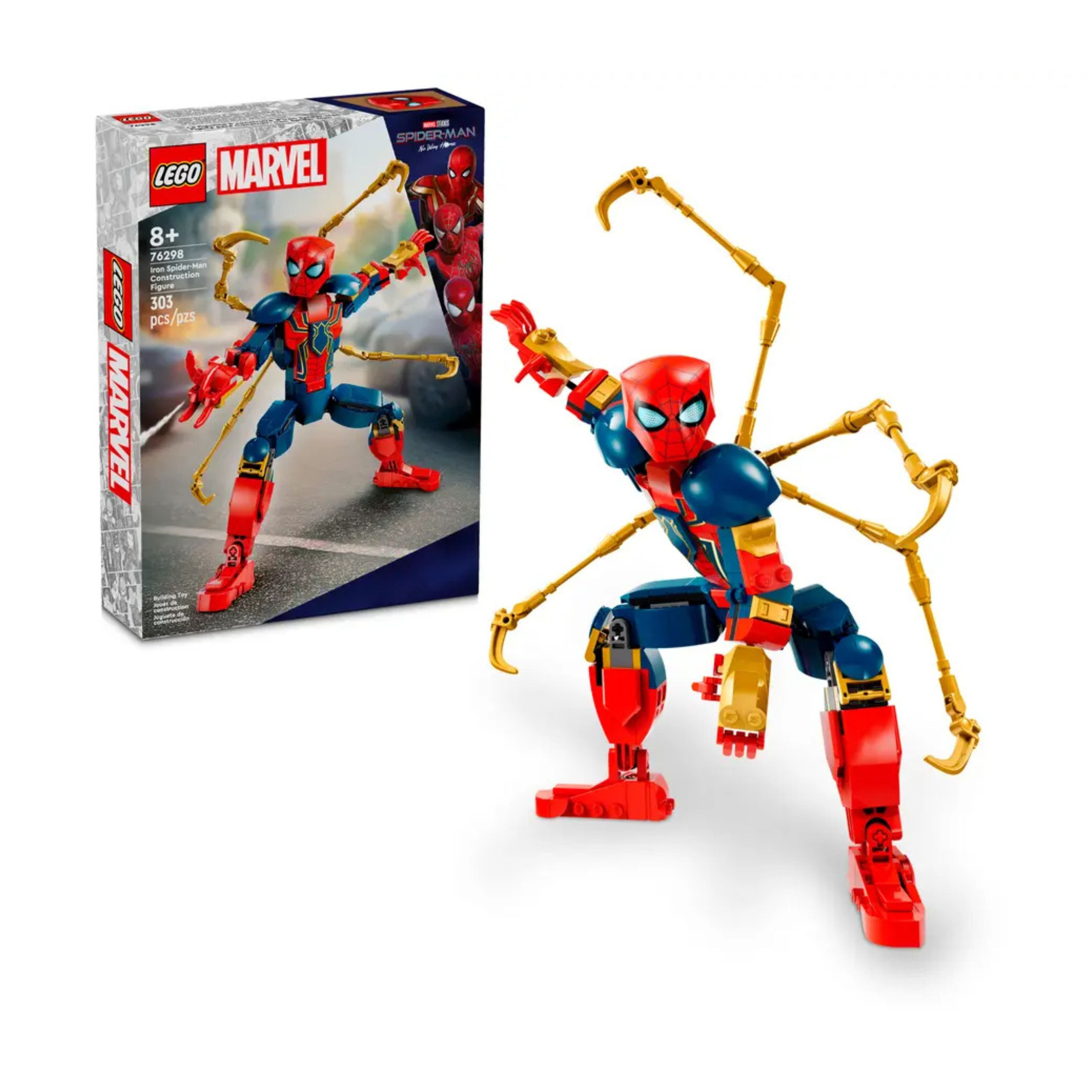 لگو سری Iron Spider-Man مدل Construction Figure کد 76298 لگو سری Iron Spider-Man مدل Construction Figure کد 76298
