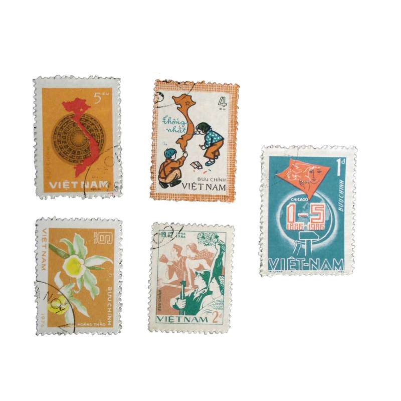 تمبر یادگاری مدل ملل کد DS1665 مجموعه 5 عددی