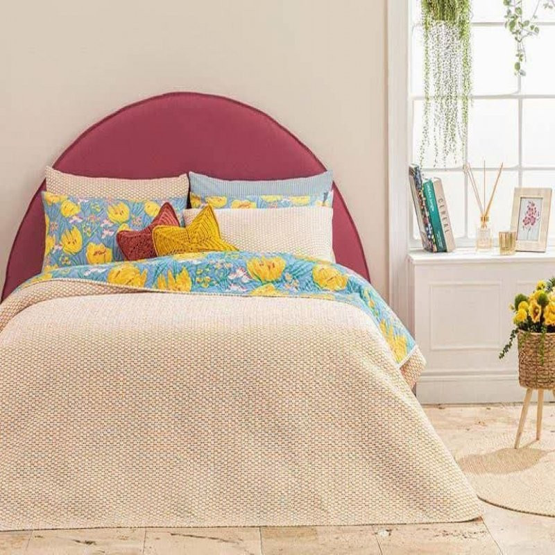 روتختی انگلیش هوم مدل tulip pradise دو نفره سایز 200x220 سانتی متر روتختی انگلیش هوم مدل tulip pradise دو نفره سایز 200x220 سانتی متر