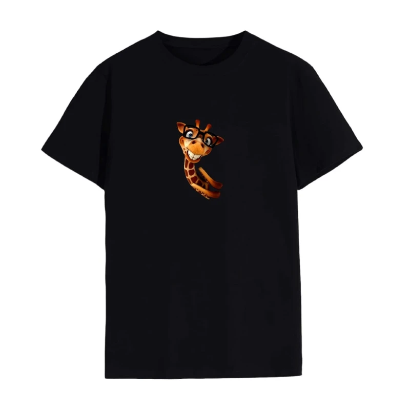 تی شرت لانگ زنانه مدل زرافه