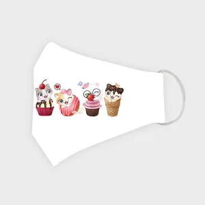 ماسک پارچه‌ای بچگانه مدل پیشی