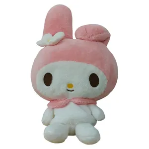 عروسک سانریو طرح هلوکیتی مدل Sanria My Melody Hello Kitty کد SZT5/420 ارتفاع 31 سانتی‌متر