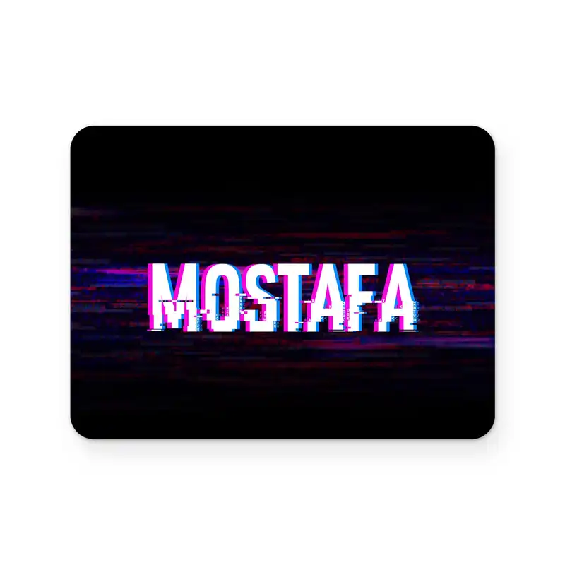 برچسب تاچ پد دسته بازی پلی استیشن 4 ونسونی طرح Mostafa