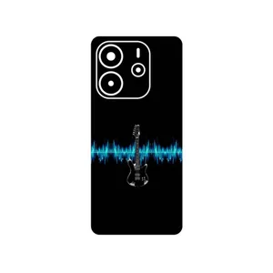MAHOOT Electric Guitar Cover Sticker for Xiaomi Redmi Note 14 4G